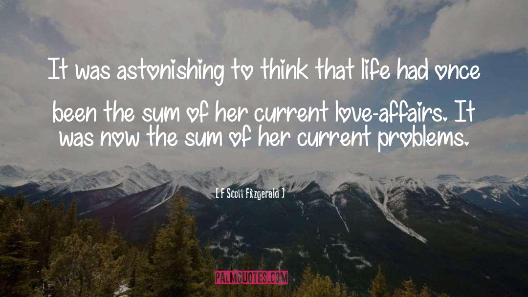 Love Affairs quotes by F Scott Fitzgerald
