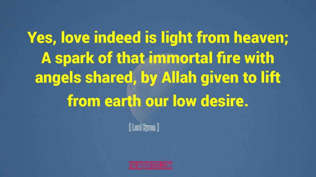 Love Allah quotes by Lord Byron