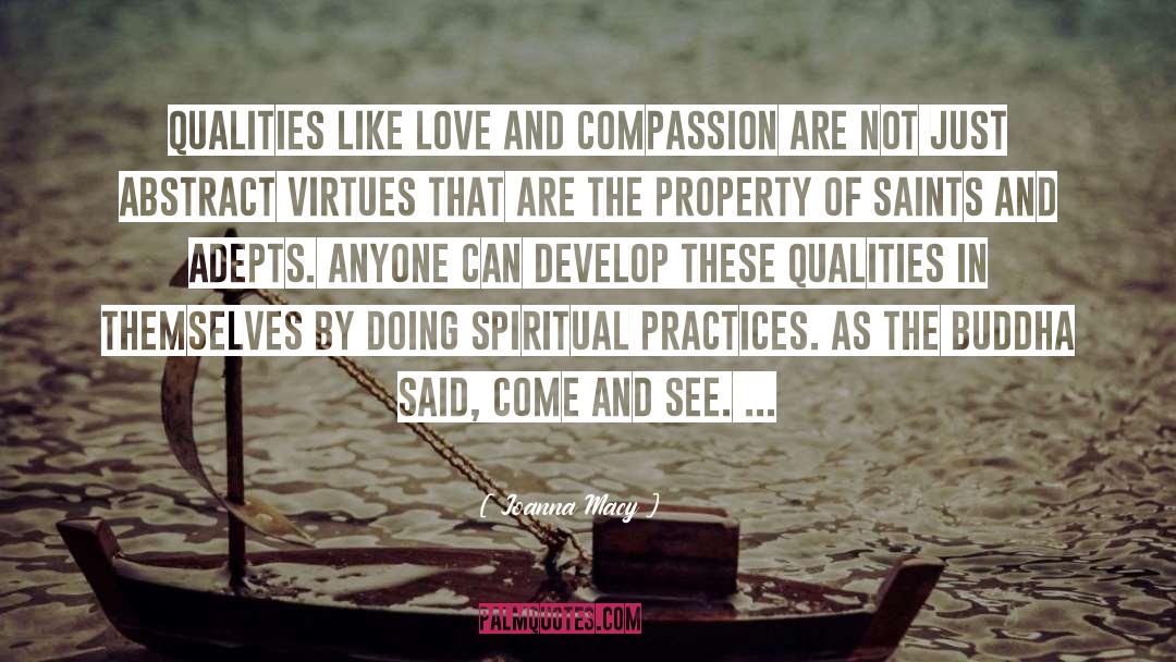 Love And Compassion quotes by Joanna Macy