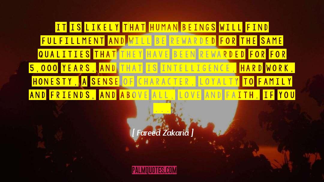 Love And Faith quotes by Fareed Zakaria
