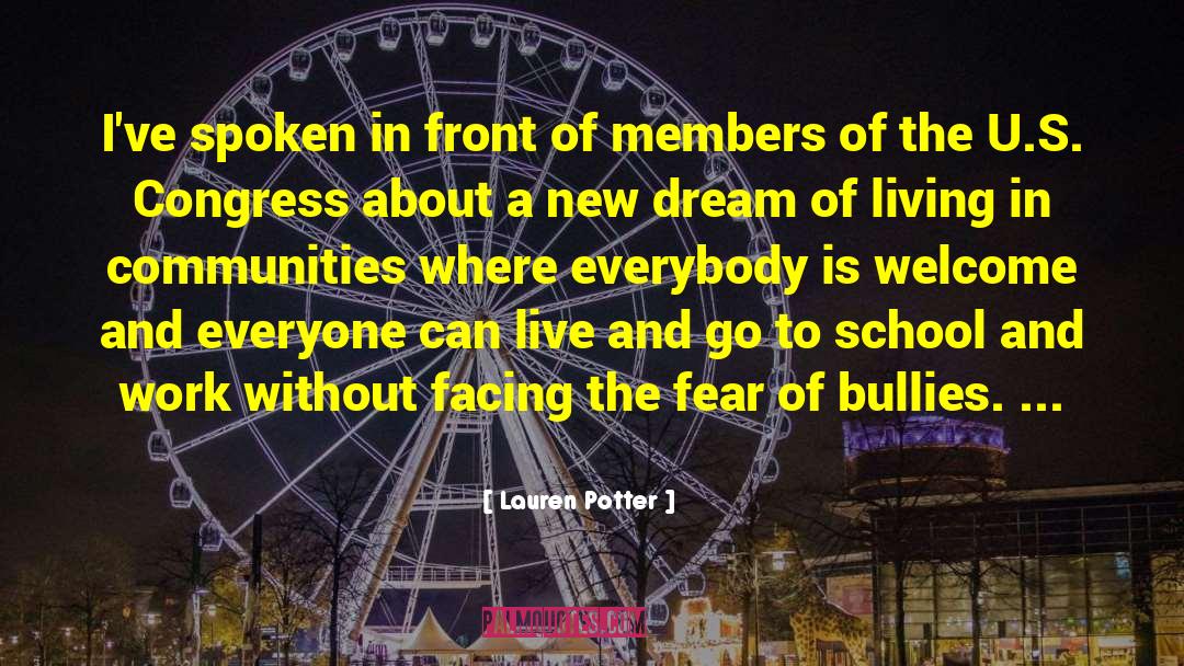 Love And Fear quotes by Lauren Potter