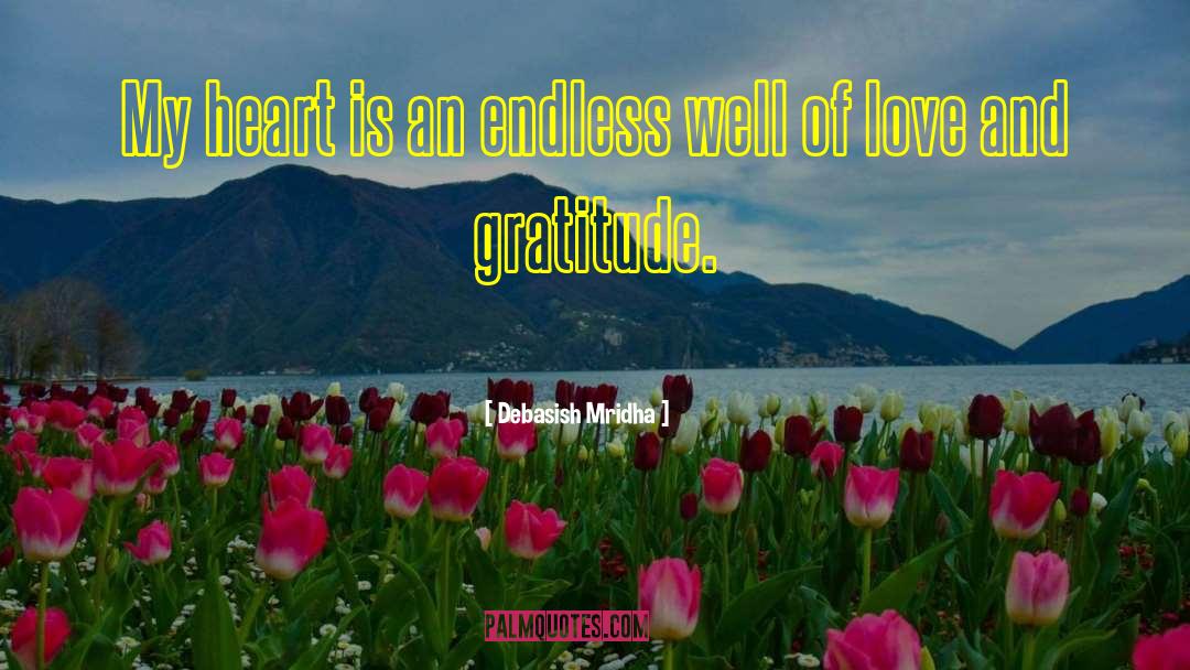 Love And Gratitude quotes by Debasish Mridha