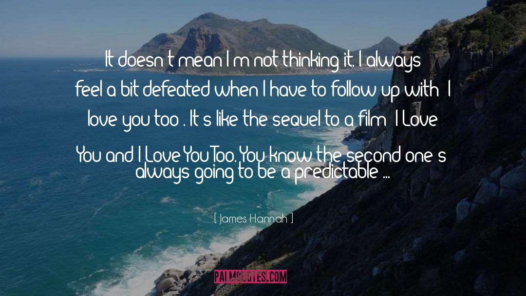 Love And Jealousy quotes by James Hannah