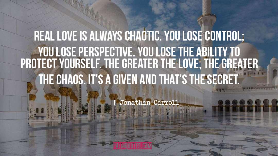 Love And Jealousy quotes by Jonathan Carroll