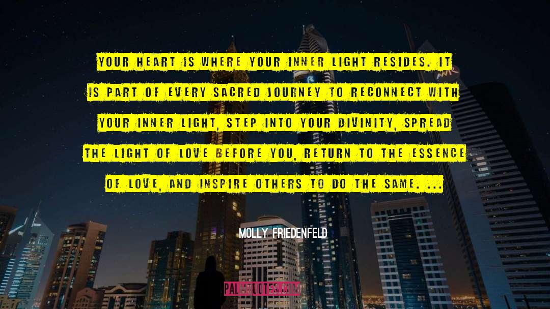 Love And Light quotes by Molly Friedenfeld