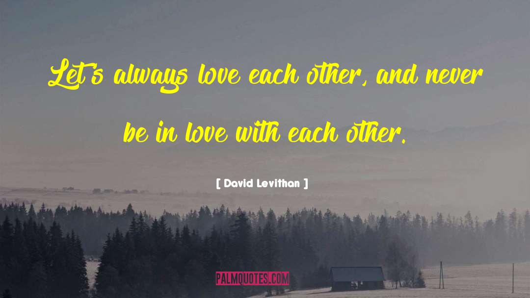 Love And Lists quotes by David Levithan