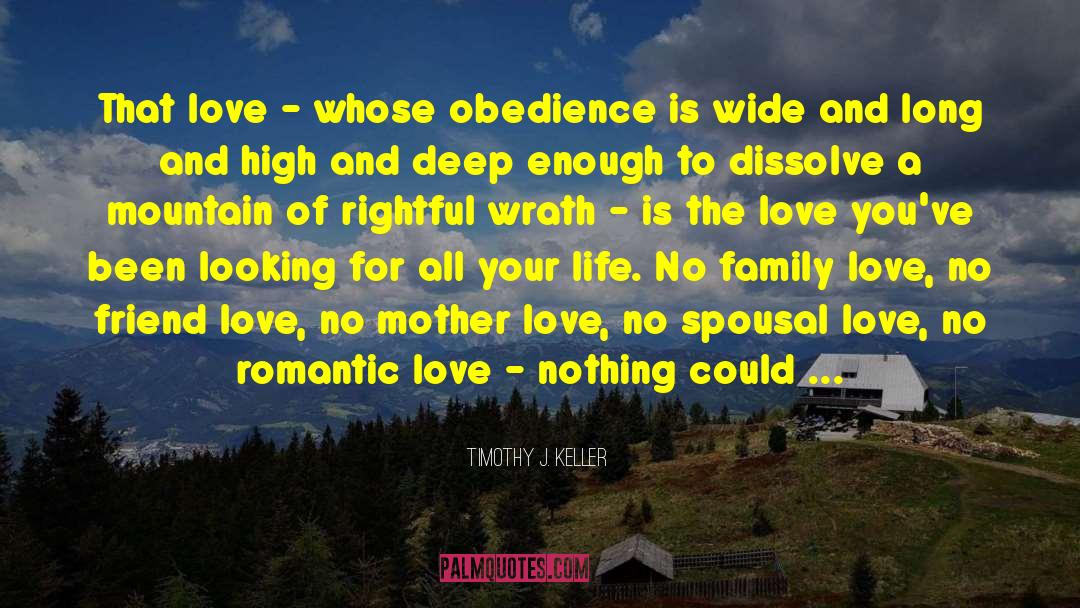 Love And Lists quotes by Timothy J. Keller