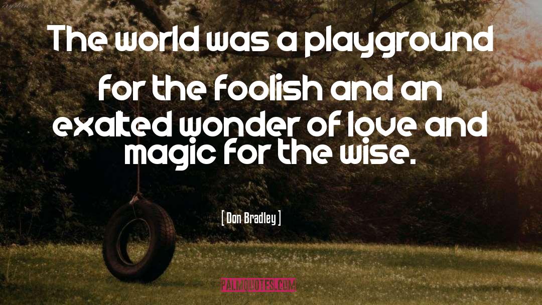 Love And Magic quotes by Don Bradley