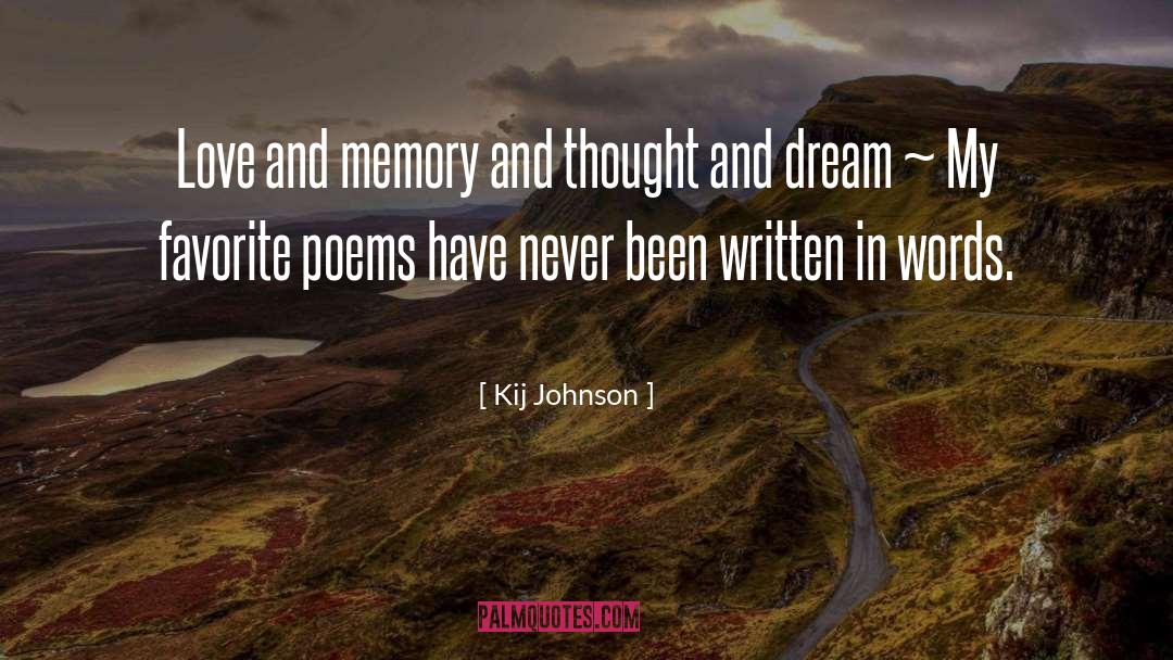 Love And Memory quotes by Kij Johnson