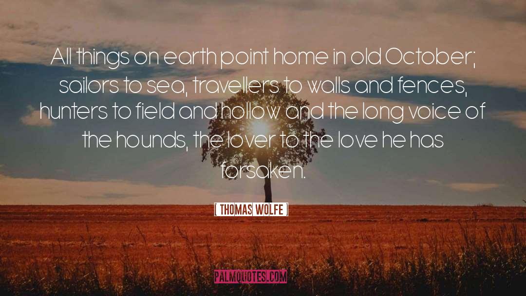 Love And Nature quotes by Thomas Wolfe