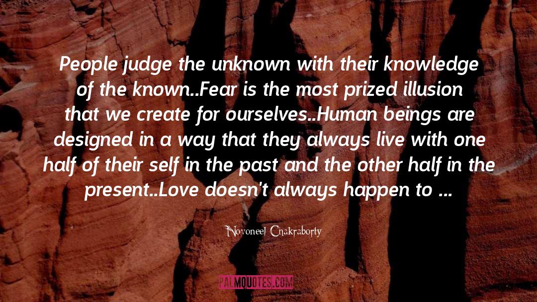 Love And Past Relationships quotes by Novoneel Chakraborty
