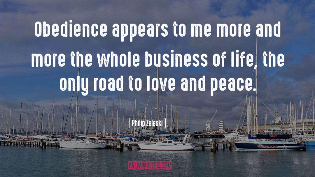 Love And Peace quotes by Philip Zaleski