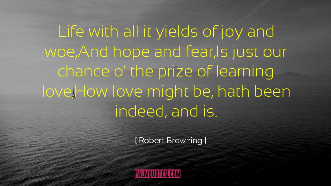 Love And Potatoes quotes by Robert Browning