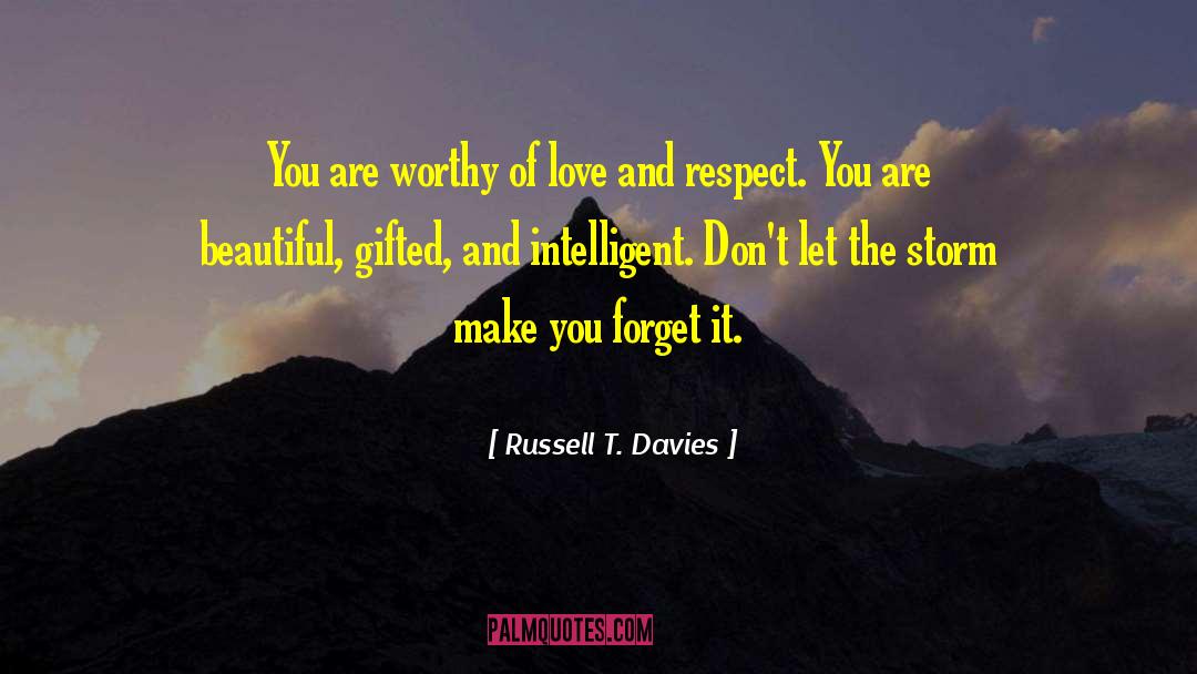 Love And Respect quotes by Russell T. Davies