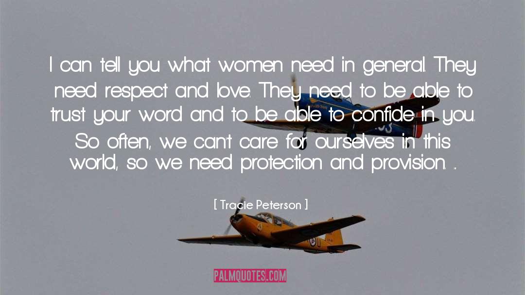 Love And Respect quotes by Tracie Peterson