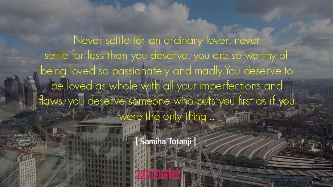 Love And Sacrifice quotes by Samiha Totanji