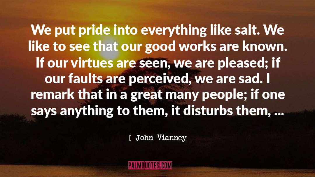 Love And Sad quotes by John Vianney
