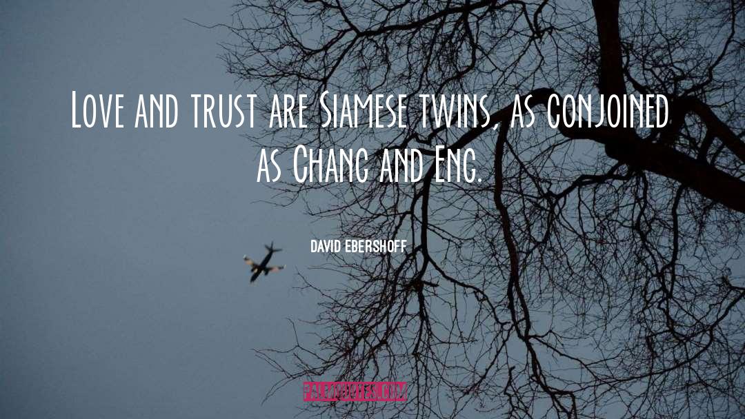 Love And Trust quotes by David Ebershoff