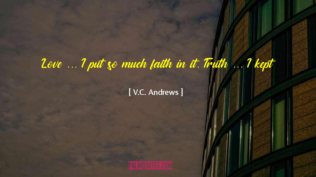 Love And Trust quotes by V.C. Andrews