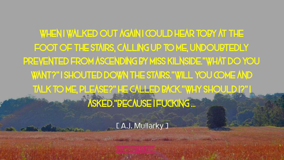 Love And War quotes by A.J. Mullarky