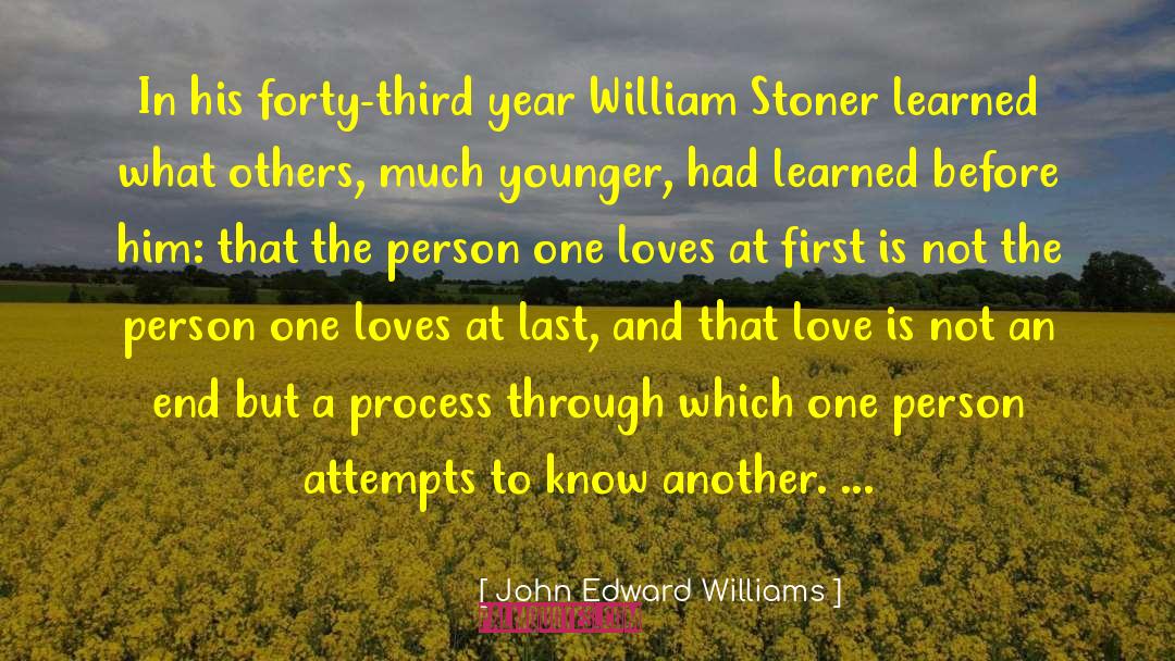 Love At First Sight Love quotes by John Edward Williams