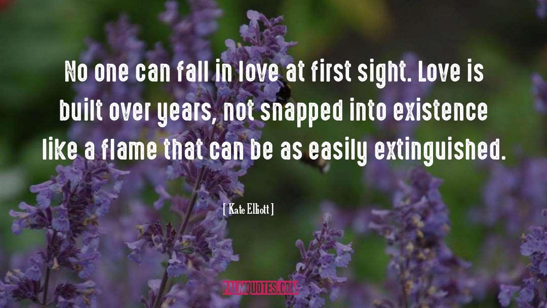 Love At First Sight Love quotes by Kate Elliott