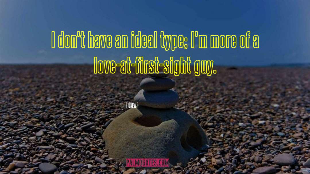 Love At First Sight quotes by Onew