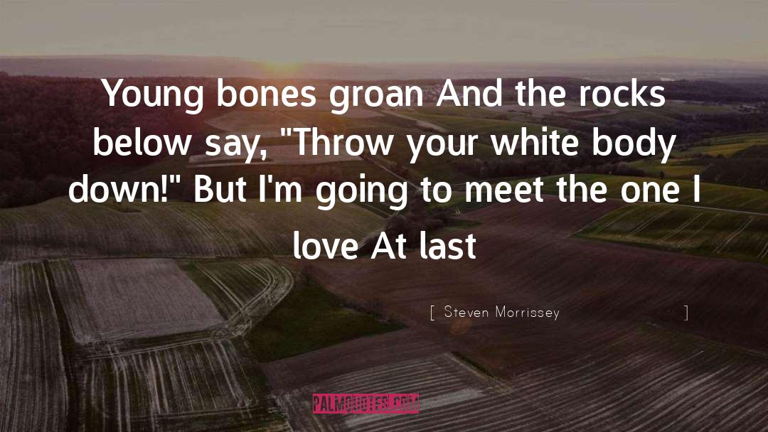 Love At Last quotes by Steven Morrissey