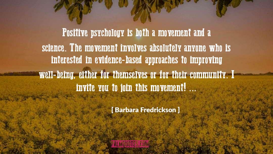 Love Based Psychology quotes by Barbara Fredrickson