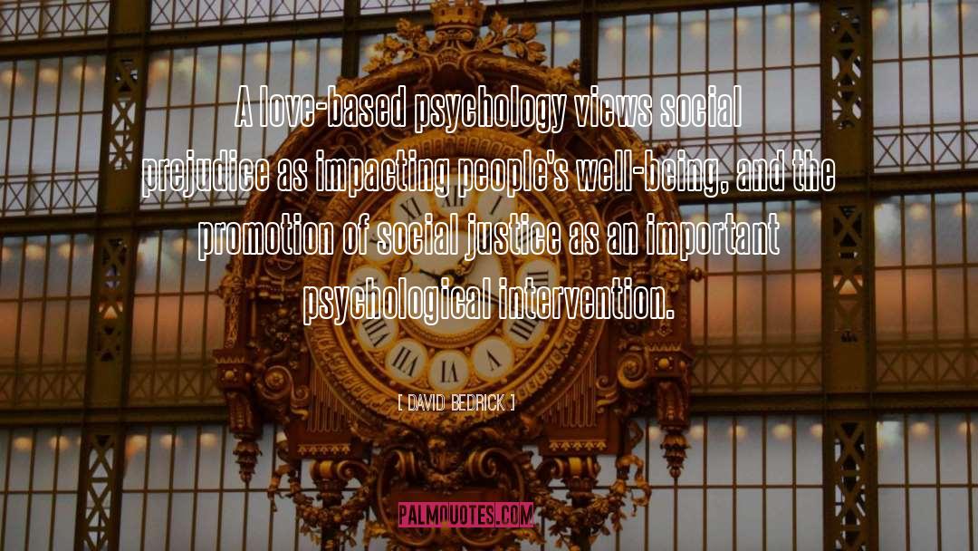 Love Based Psychology quotes by David Bedrick