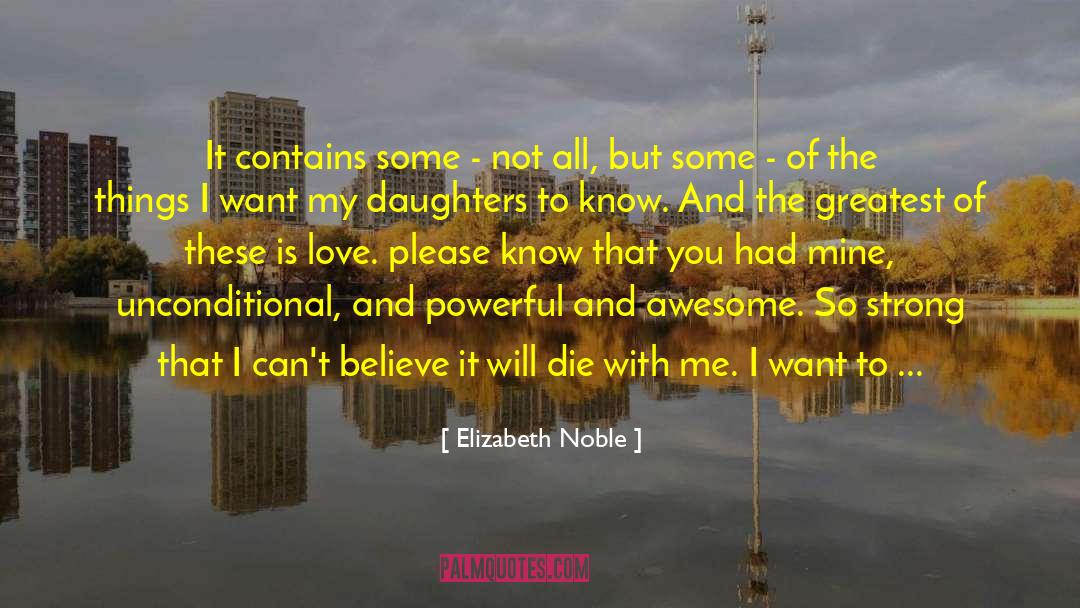 Love Beyond Death quotes by Elizabeth Noble
