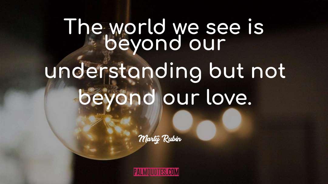 Love Beyond Imperfections quotes by Marty Rubin