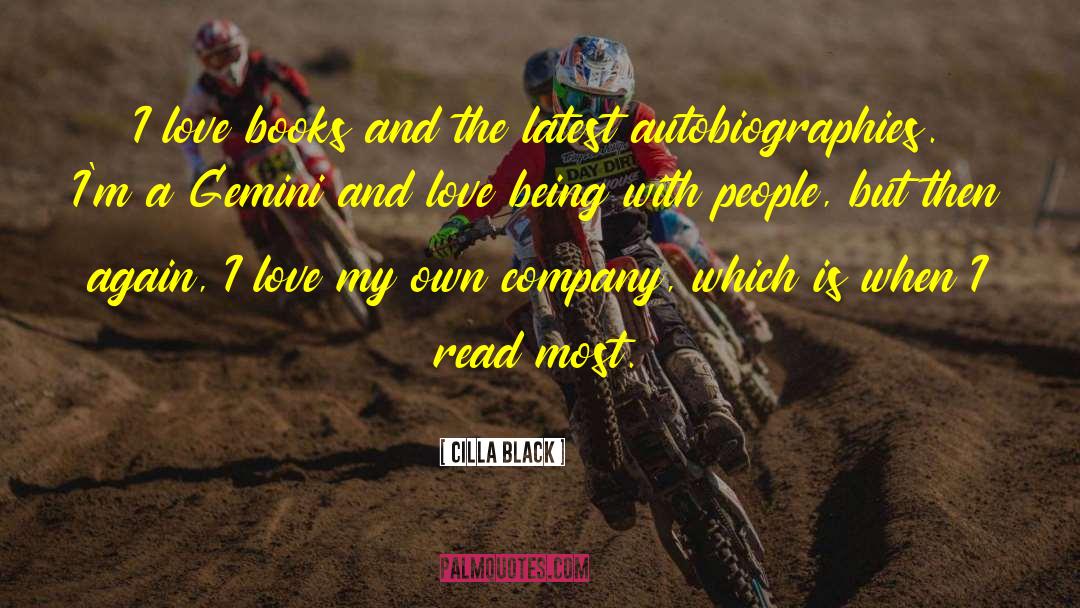 Love Books quotes by Cilla Black