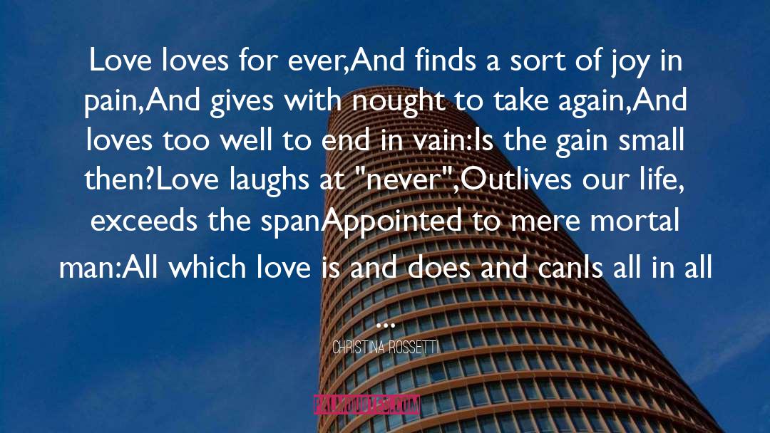 Love Can End quotes by Christina Rossetti