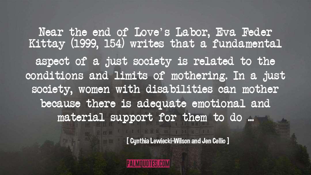 Love Can End quotes by Cynthia Lewiecki-Wilson And Jen Cellio