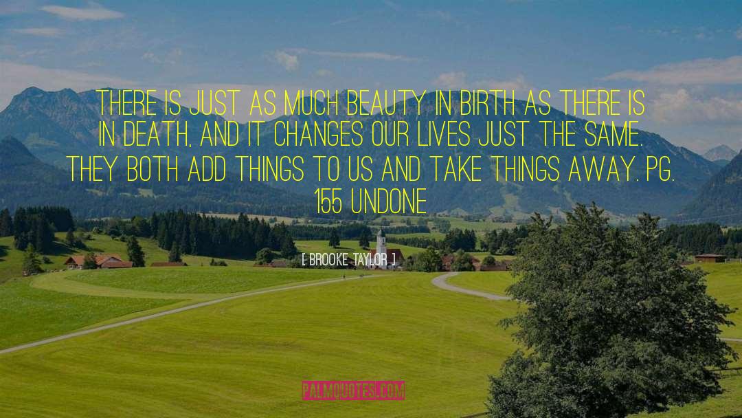 Love Changes Us quotes by Brooke Taylor