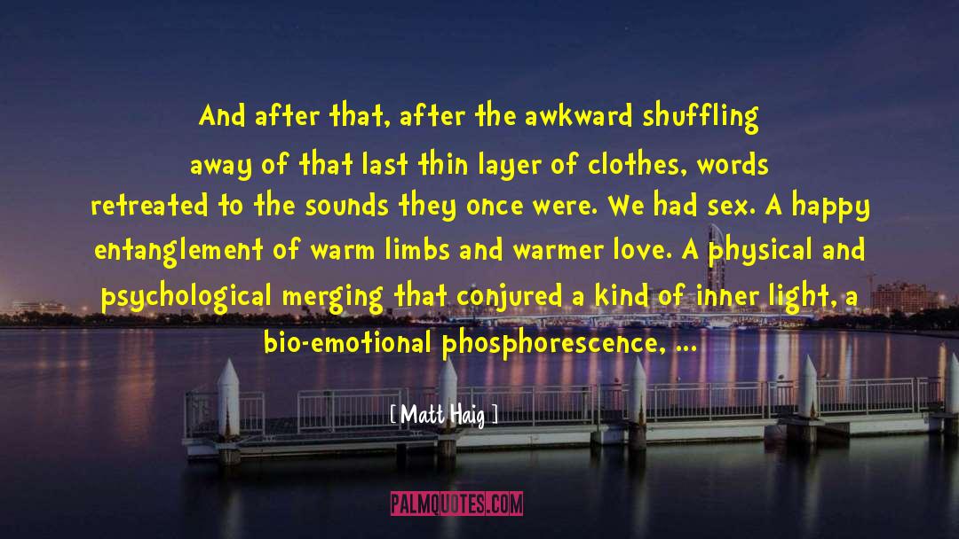 Love Chemistry quotes by Matt Haig