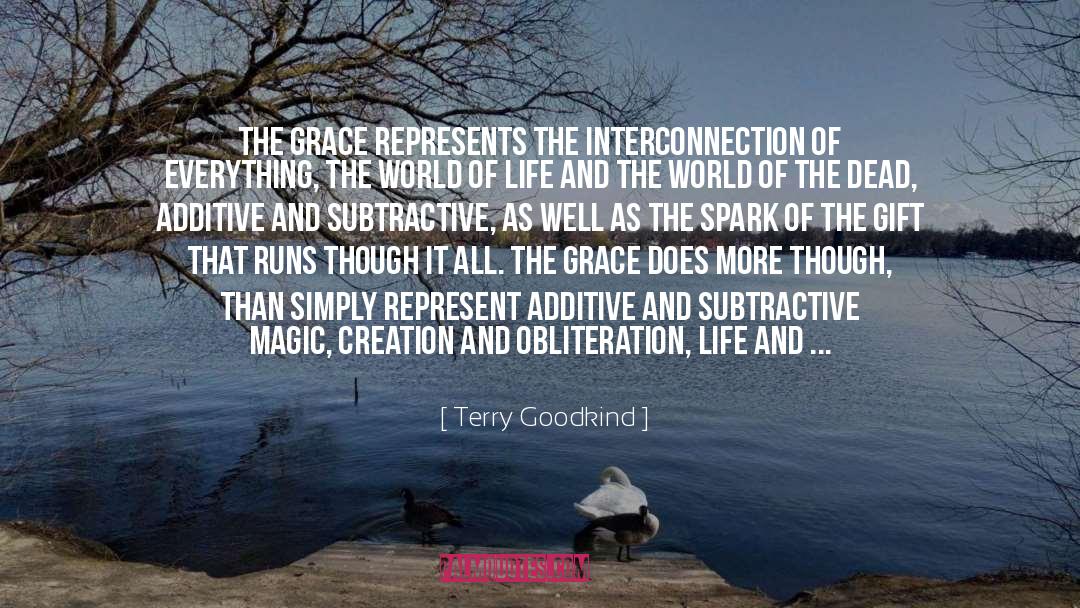 Love Connects All quotes by Terry Goodkind