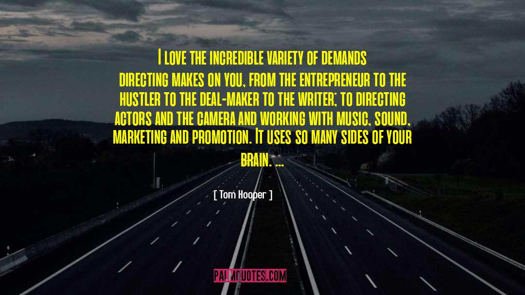 Love Dare quotes by Tom Hooper