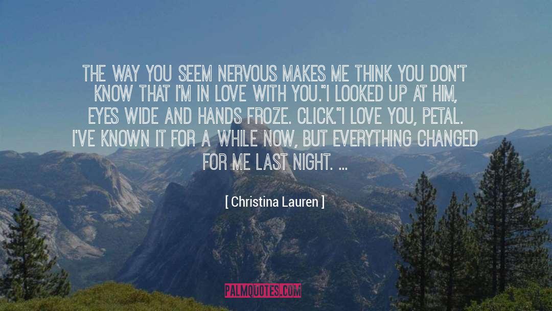 Love Declaration quotes by Christina Lauren