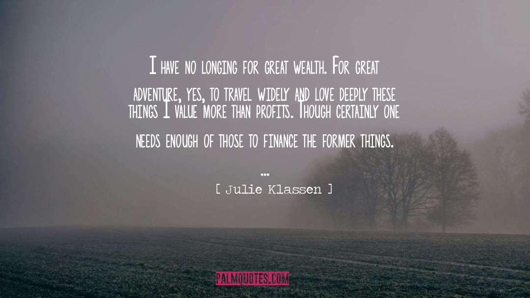 Love Deeply quotes by Julie Klassen