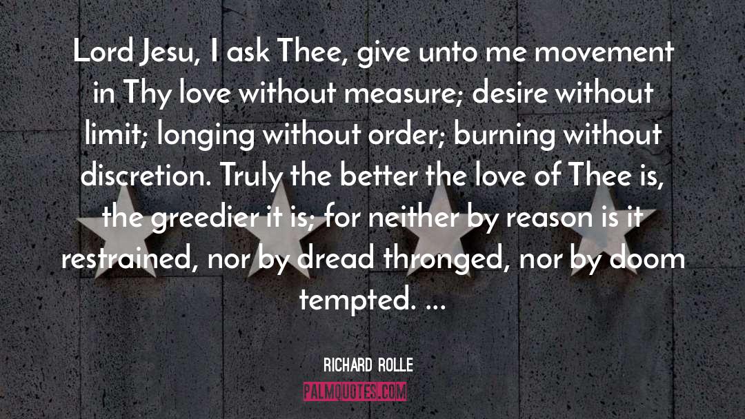 Love Desire Ash Margaret quotes by Richard Rolle