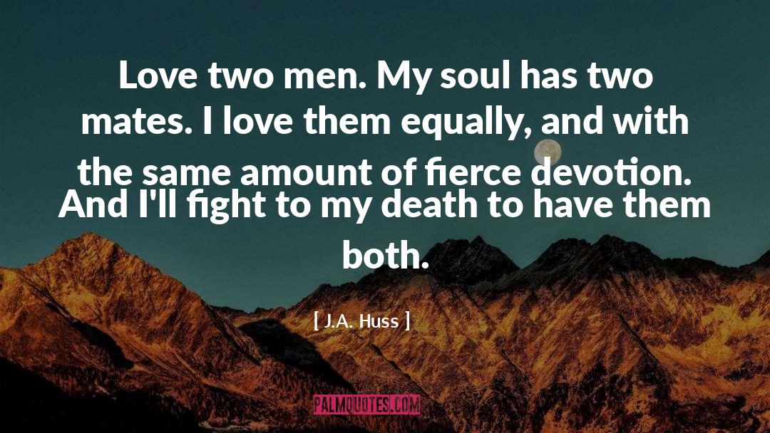 Love Devotion Mates Ice Sabelle quotes by J.A. Huss