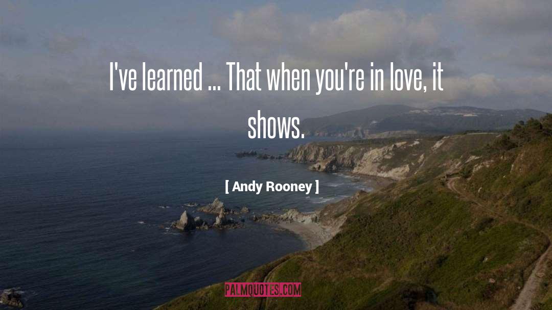 Love Drama quotes by Andy Rooney