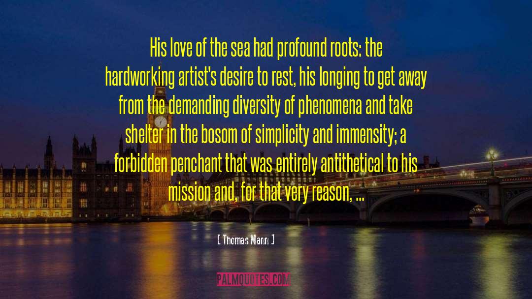 Love Emoticons quotes by Thomas Mann