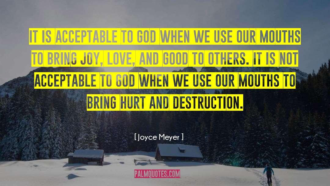 Love Emotion quotes by Joyce Meyer