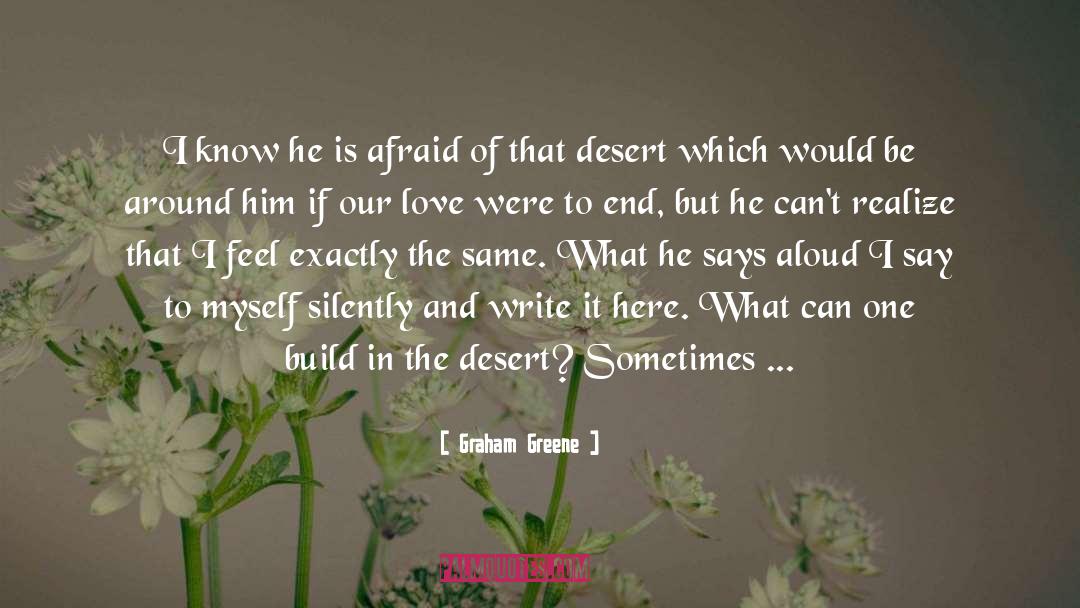 Love Ending quotes by Graham Greene