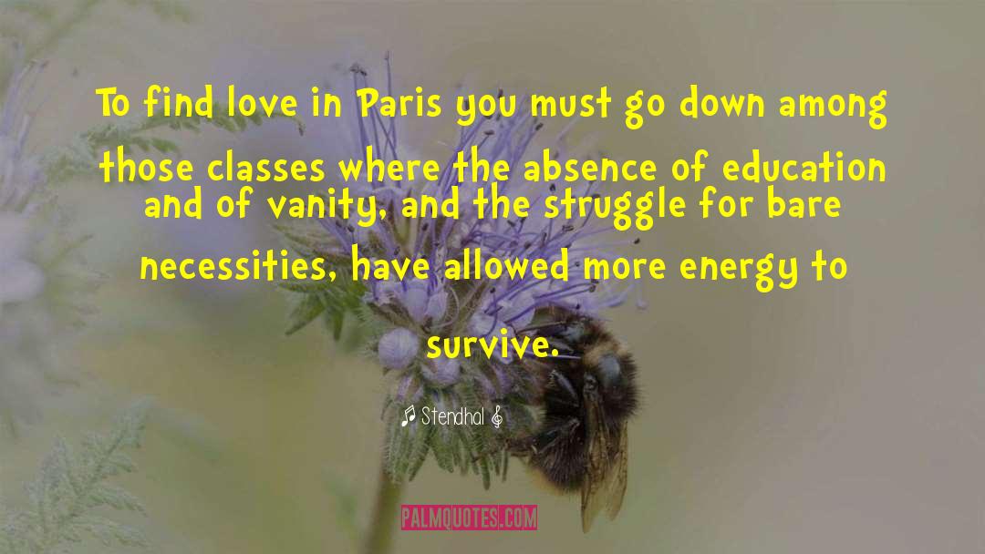 Love Energy quotes by Stendhal