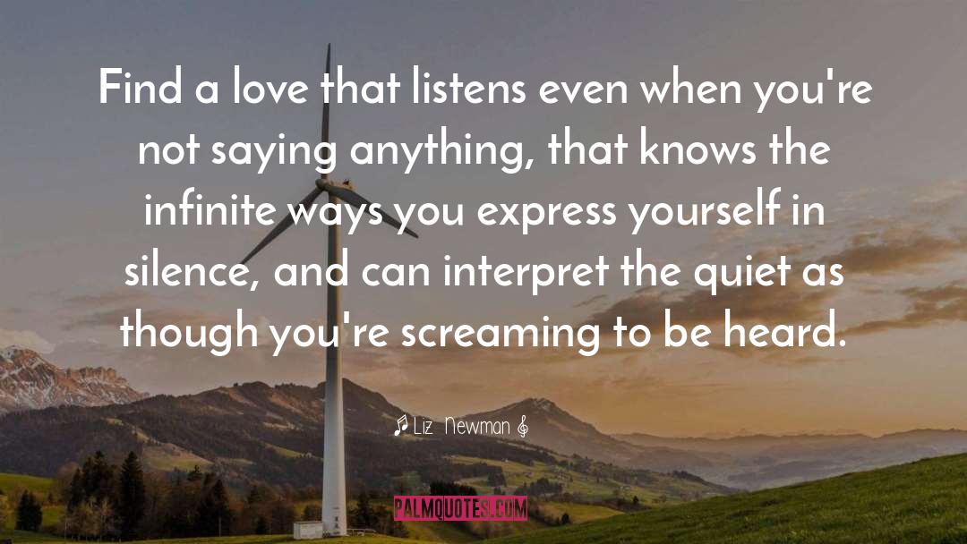 Love Express Language quotes by Liz  Newman