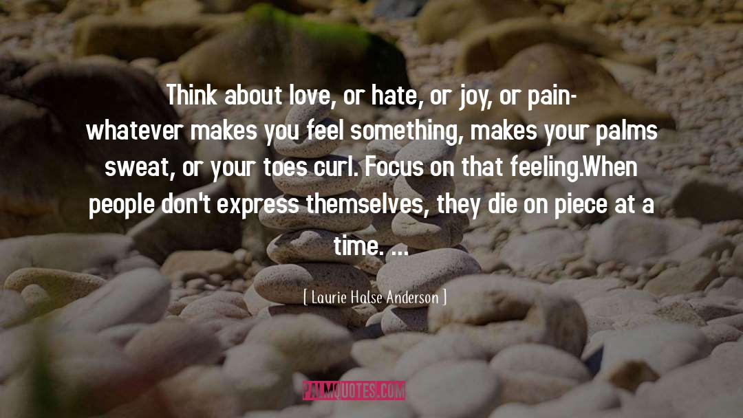 Love Express Language quotes by Laurie Halse Anderson